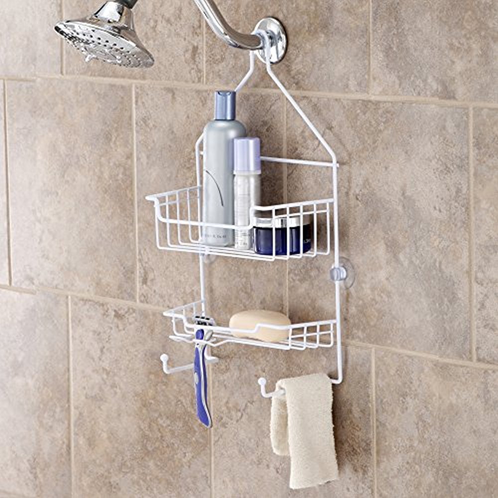 Kenney 2Shelf Hanging Shower Caddy, White eBay